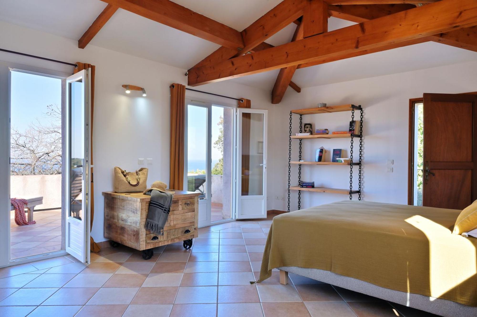 Domaine Punta Della Guardia Villa Vue Mer Dans Nature Protegee, Plage A 1,5 Km سيرفيون المظهر الخارجي الصورة